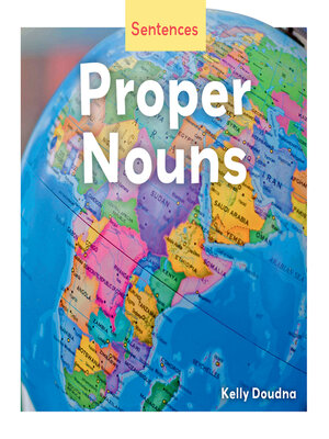 cover image of Proper Nouns